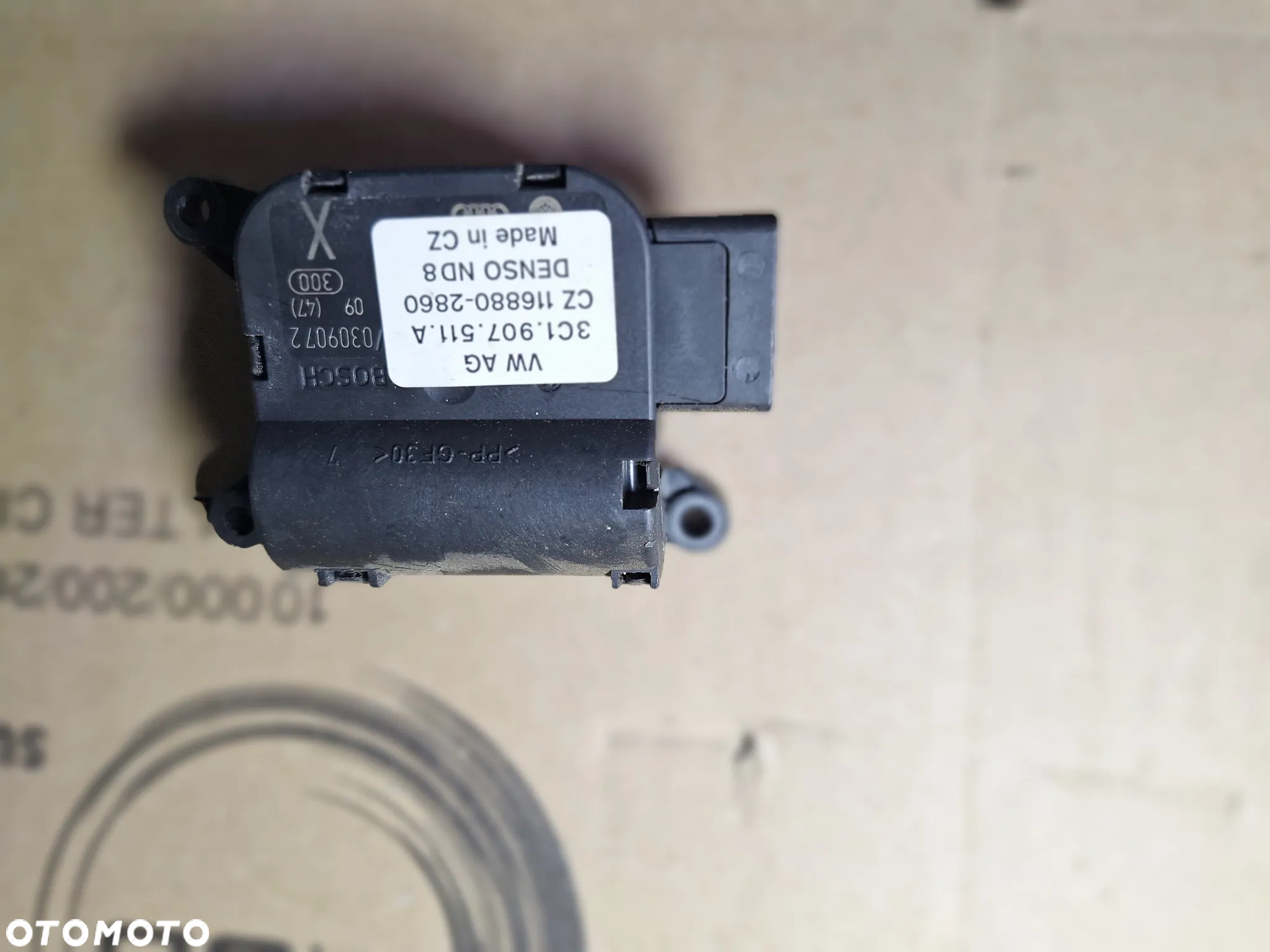 VOLKSWAGEN PASSAT B6 silniczek nagrzewnicy nawiewu    3C1907511A   3C1907511  0132801362     (13/17)   (13/18)   (13/19)  (13/20)   (116/13) - 2