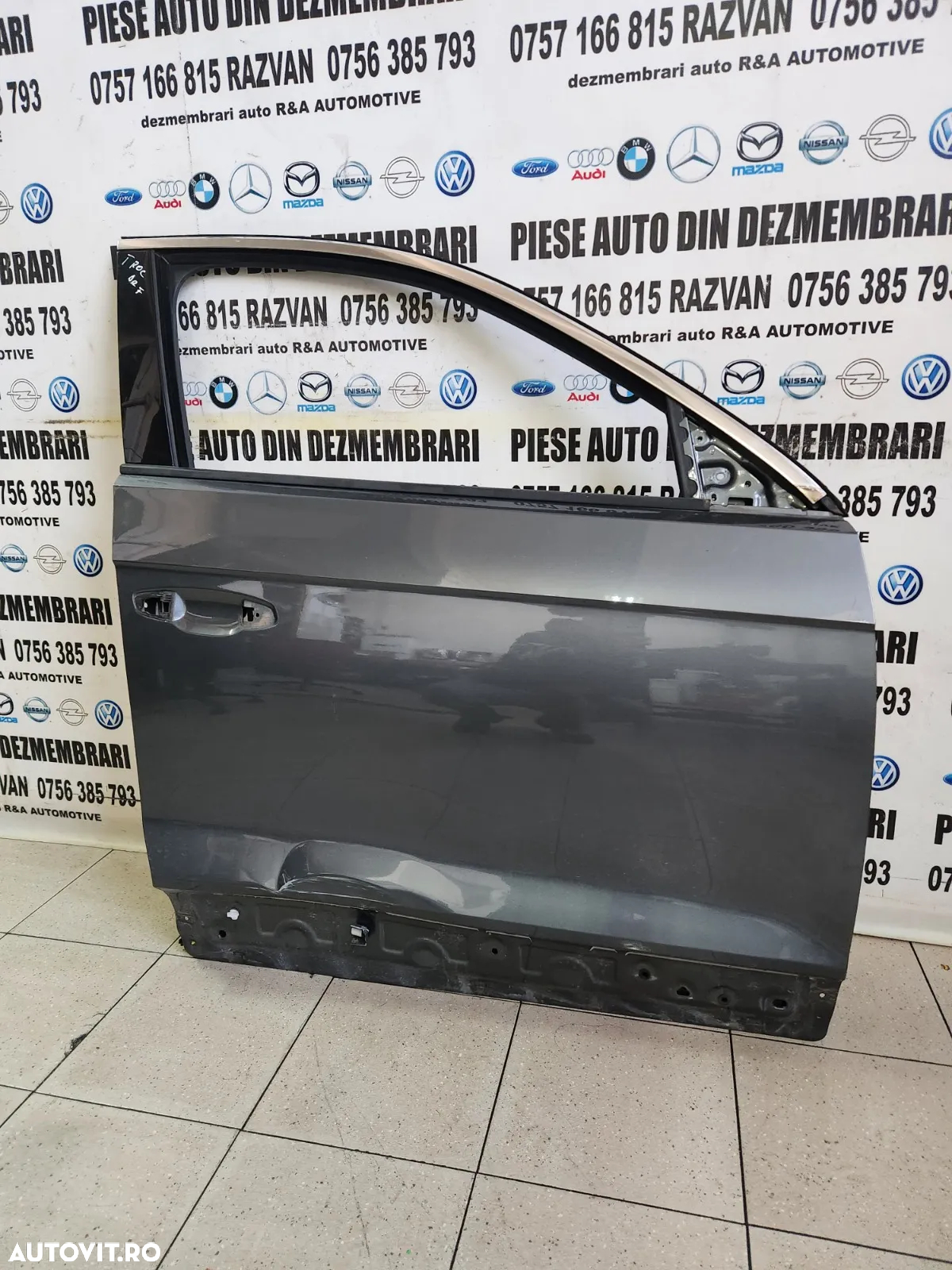 Usa Portiera Dreapta Fata Cu DEFECT Vw T-Roc Dezmembrez Vw T-Roc - Dezmembrari Arad - 10