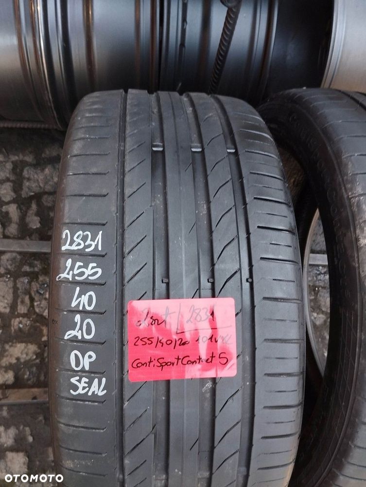 Continental ContiSportContact 5 255 40 20 101 V XL 2szt - 2