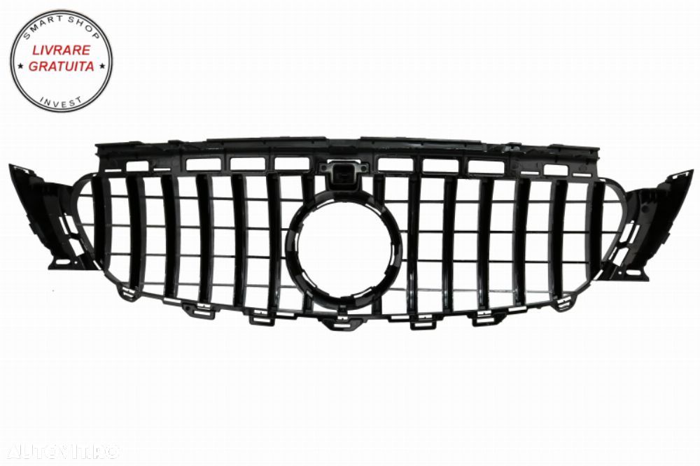 Difuzor Bara Spate cu Grila Centrala Mercedes E-Class C238 AMG Sport Line (2016+) - livrare gratuita - 13