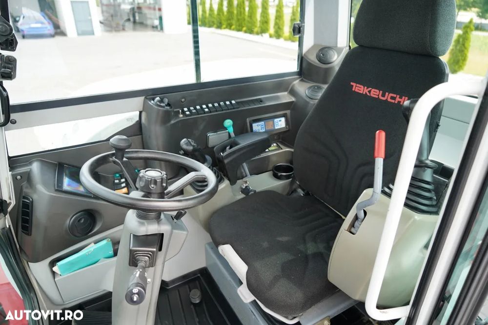 Takeuchi TB 295 W / EXCAVATOR PE ROȚI / 2016 / CONTRACT DE SERVICE POST-SERVICE - 27