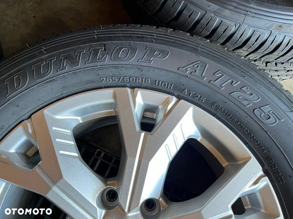 Felgi Koła Opony Isuzu Dunlop Grandtrek AT25 265/60/18 7.5J 18" 6x139,7 - 2