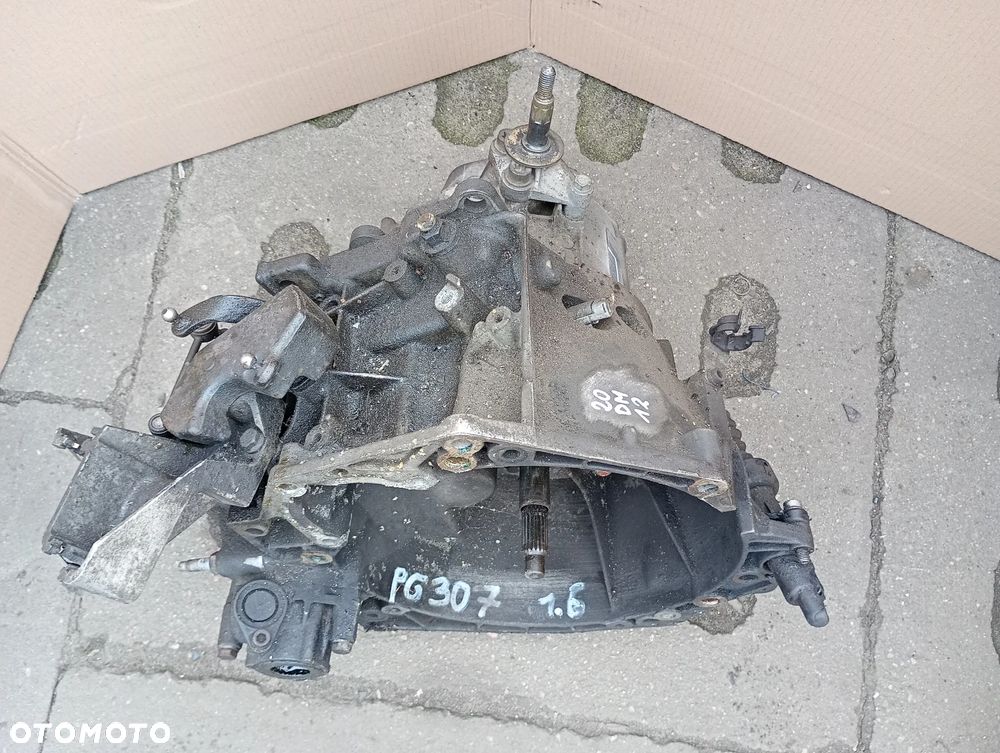 PEUGEOT 307 1,6 16V skrzynia biegów 20DM12 - 2