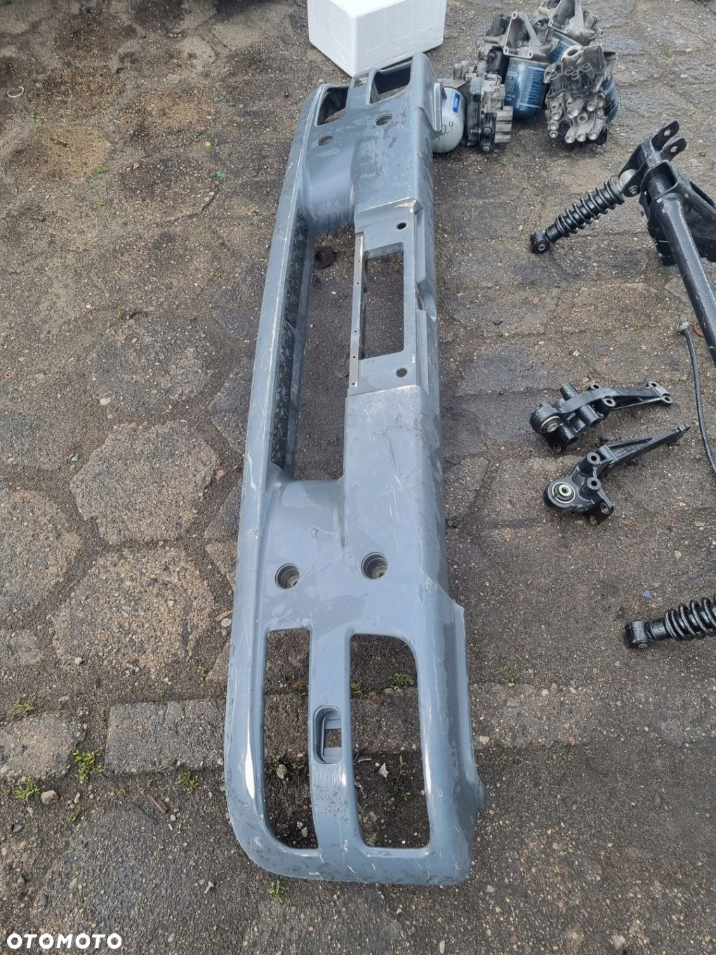 MAN TGL TGM E4 E5 ZDERZAK PRZÓD PRZEDNI ORYGINAŁ NISKI - 3