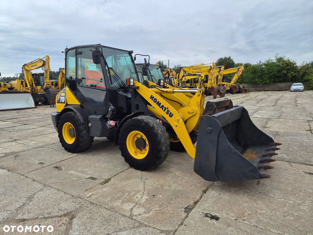 Komatsu WA 70 - 6 spr z Niemiec łyżka krokodyl + widły