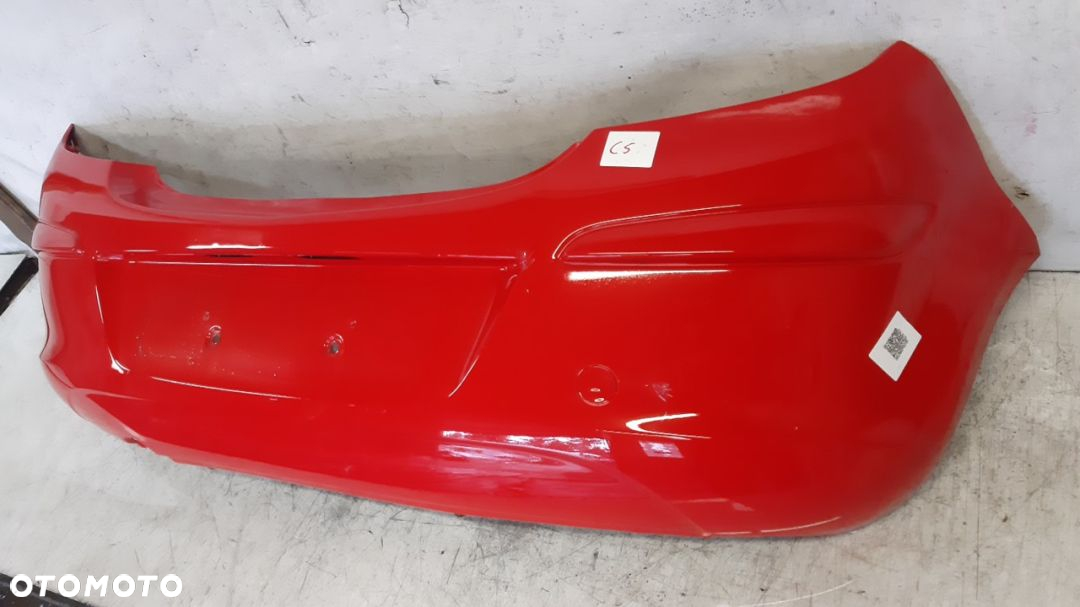 ^ ZDERZAK TYŁ TYLNY DO OPEL CORSA D Y547 CZERWONY 3D 3 DRZWI HB - 3
