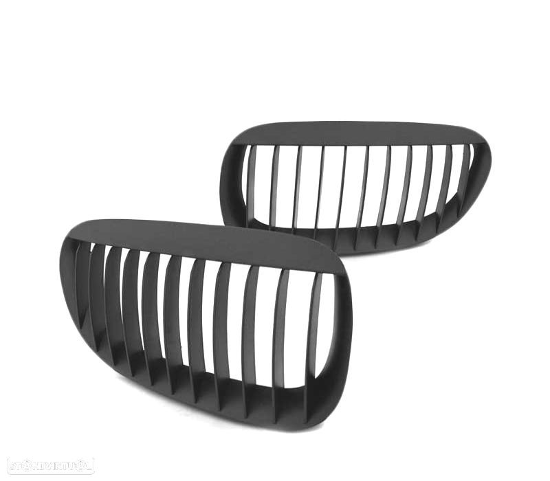 GRELHAS BMW E63 E64 02-10 PRETO MATE - 2