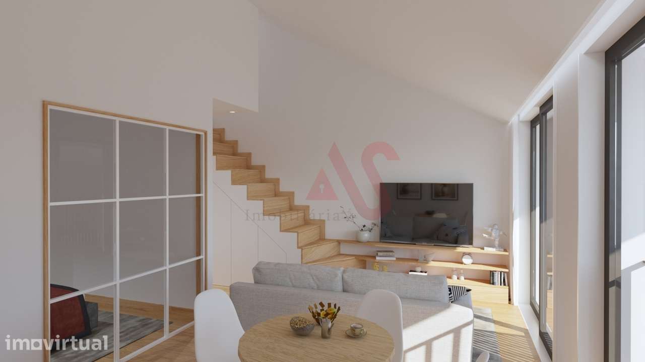 Apartamento T0+2 DUPLEX novo em Paranhos, Porto - Grande imagem: 2/10