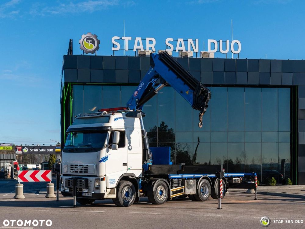 Volvo FH480 8x2 HMF 6020-OK6 HDS Żuraw 2016 rok Crane - 6
