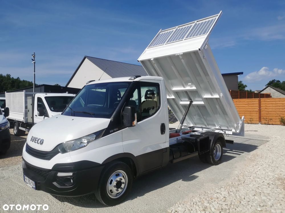 Iveco Daily 35C15 kiper Hak klima 3.0-150KM bliźniak wywrotka 35-150 - 9