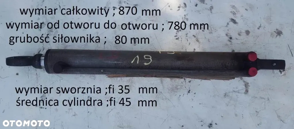 Siłownik Siłowniki  hydrauliczny Kiper Wywrotka   HDS PALFINGER - 7