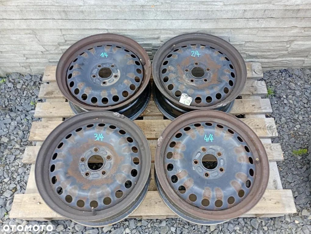 Felga Felgi Stalowe 6.5Jx16 ET50 5x108 Ford Grand C-Max MK2 Focus MK3 Mondeo - 1