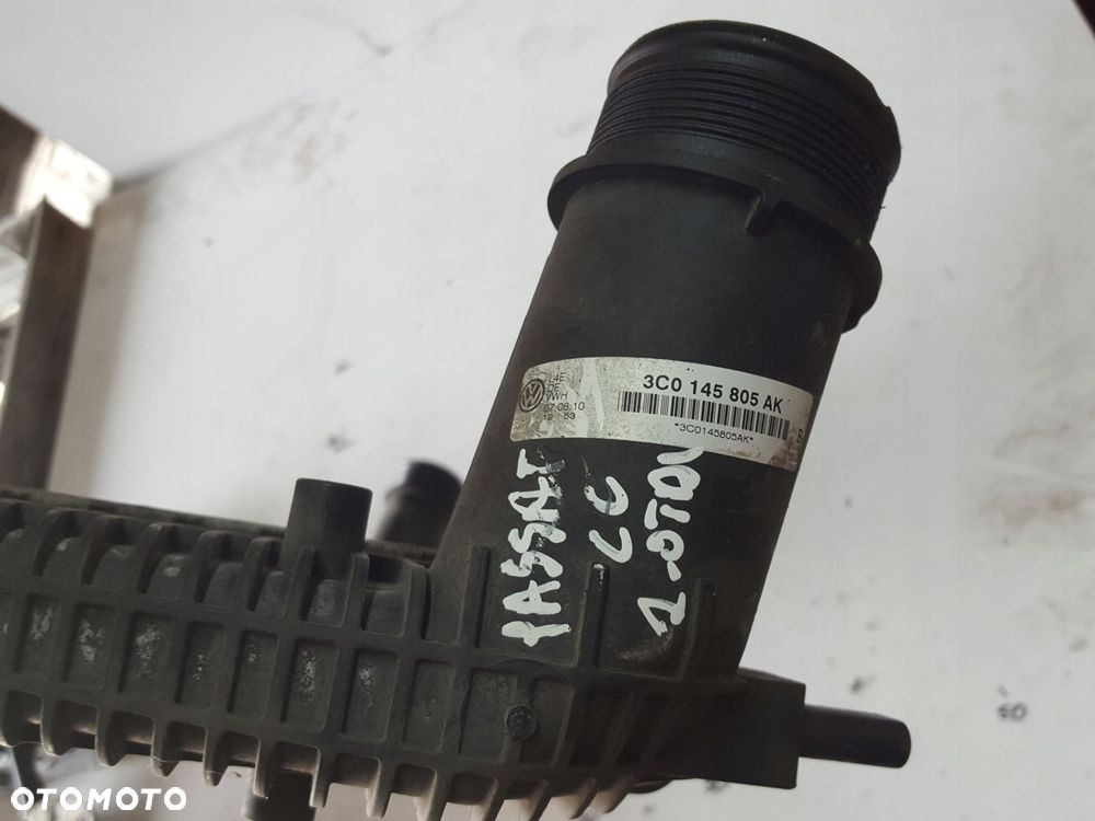 VW PASSAT CC 08-12r 2.0 TDI CHŁODNICA POWIETRZA INTERCOOLER 3C0145805AK - 3