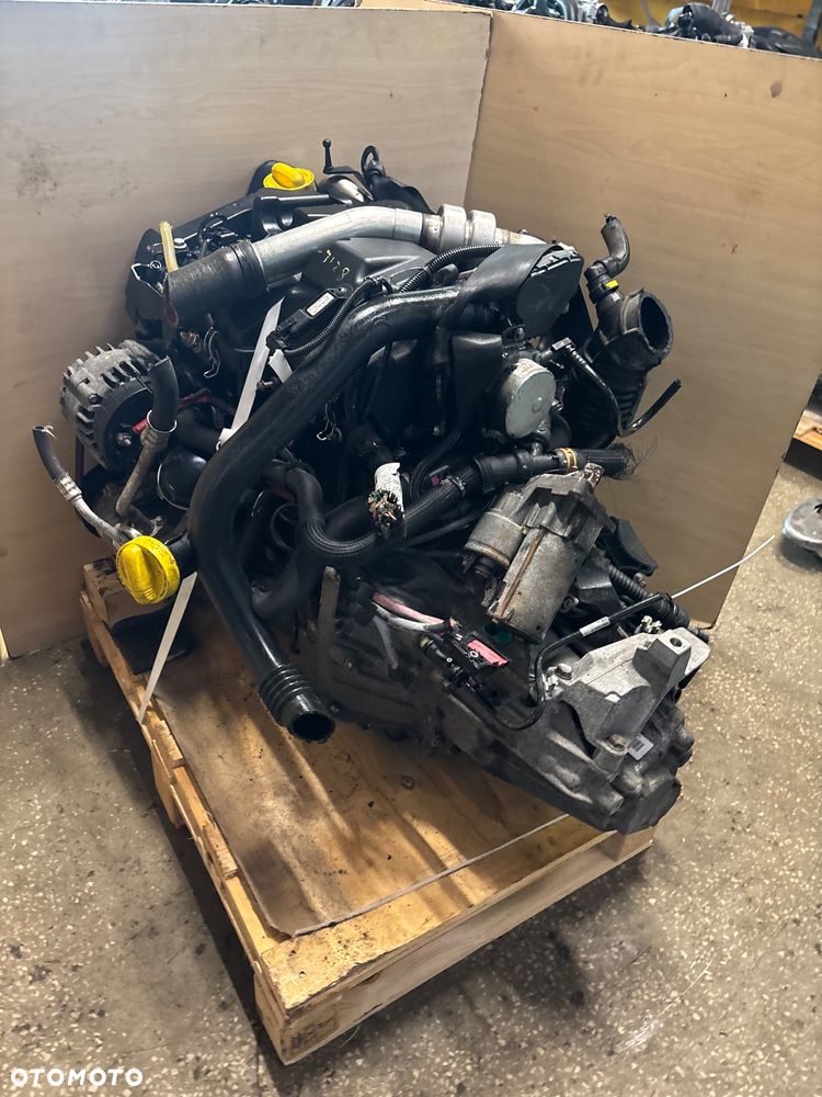 SILNIK KOMPLETNY RENAULT SCENIC III MEGANE III 1.5 DCI K9KG832 K9K832 film video - 8