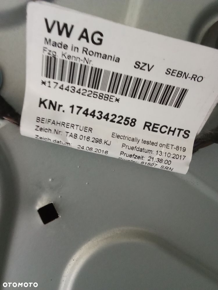 VW T6 Multivan podnośnik szyby - 3