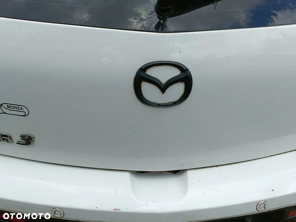 MAZDA 3 I BK 03-06 2005 r. SPORT klapa tylna bagażnika biała * - 5