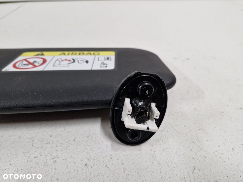 TOYOTA C-HR 1 I OSŁONA PRZECIWSŁONECZNA PRAWA DASZEK SŁONECZNIK PRAWY CZARNY - 5