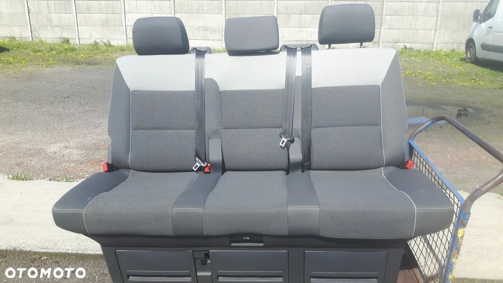 VW T5 LIFT T6 MULTIVAN FOTELE KANAPA ŁUŻKO - 2
