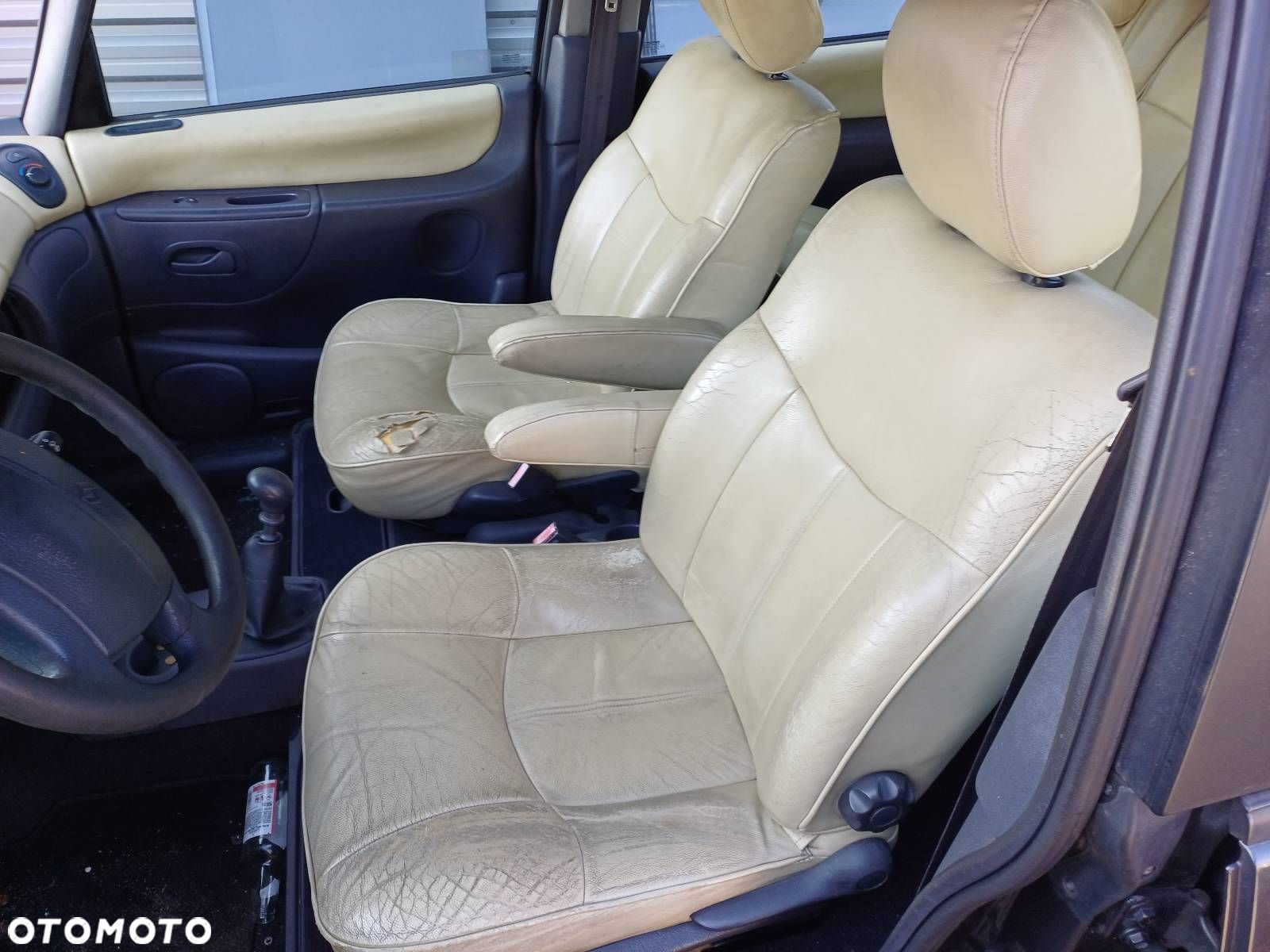 FOTELE KOMPLET LEWY PRAWY KANAPA TRZECI RZĄD RENAULT ESPACE III - 1