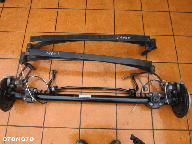 VW CADDY 2K5 LIFT BELKA TYŁ OŚ bez RESOR PODWÓJNY - 15