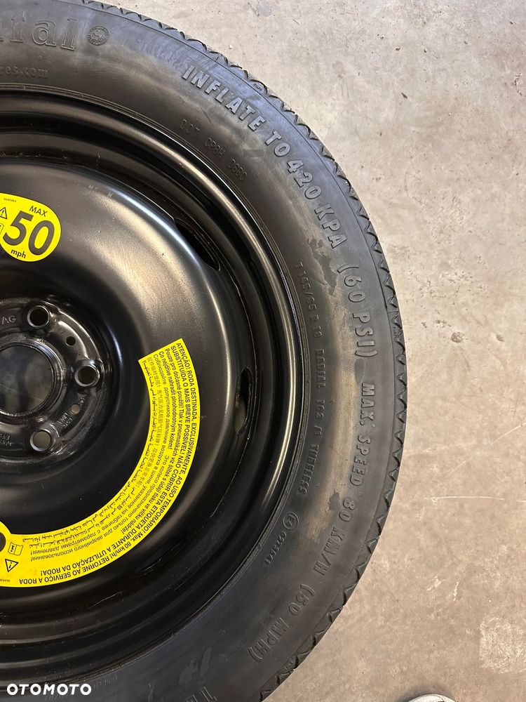 Koło dojazdowe VW Tiguan II 5NA, Seat Tarraco, Skoda Kodiaq 145/85 R18 5QF601027B 5QF601027 - 4