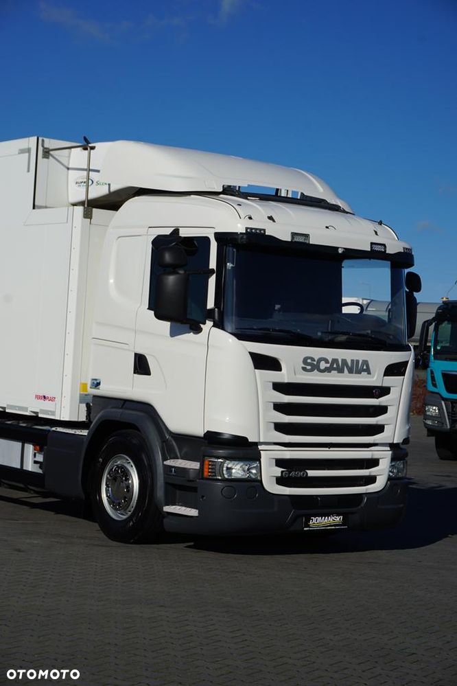 Scania G 490 / EURO 6 / CHŁODNIA + WINDA / 23 PALETY / OŚ SKRĘTNA - 26