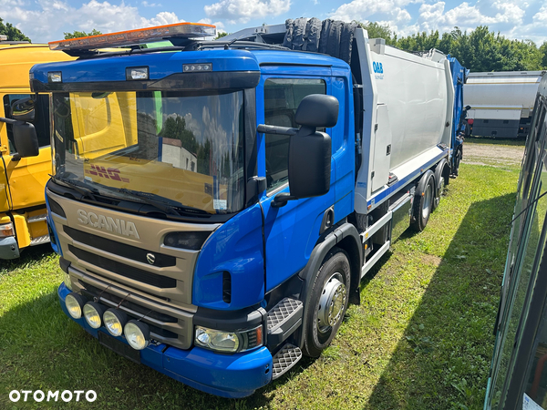 Scania P370 6X2 EURO6 Smieciarka JOAB dwukomorowa