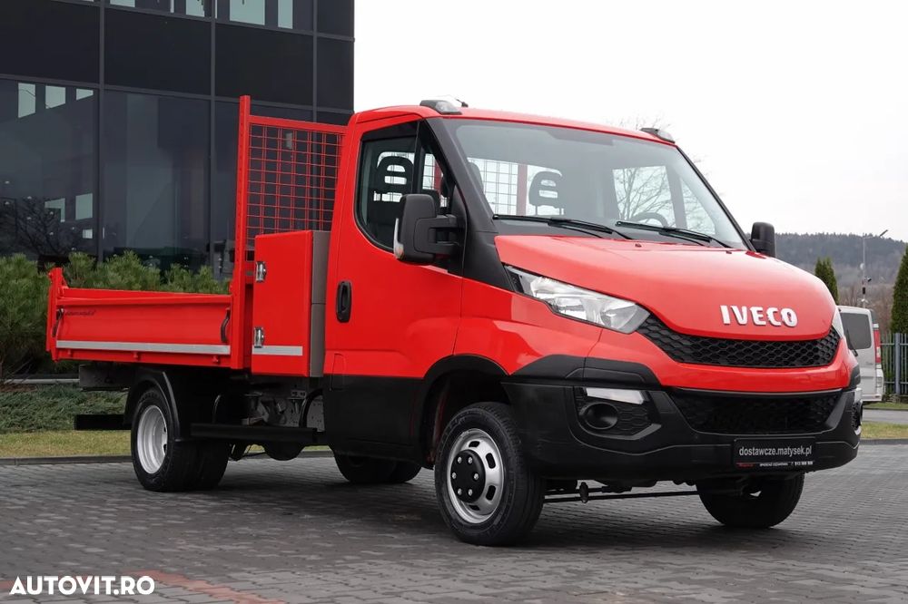Iveco DAILY 35-130 / BASCULATOR SPATE / DUBLU / MANUAL / IMPORTAT - 10