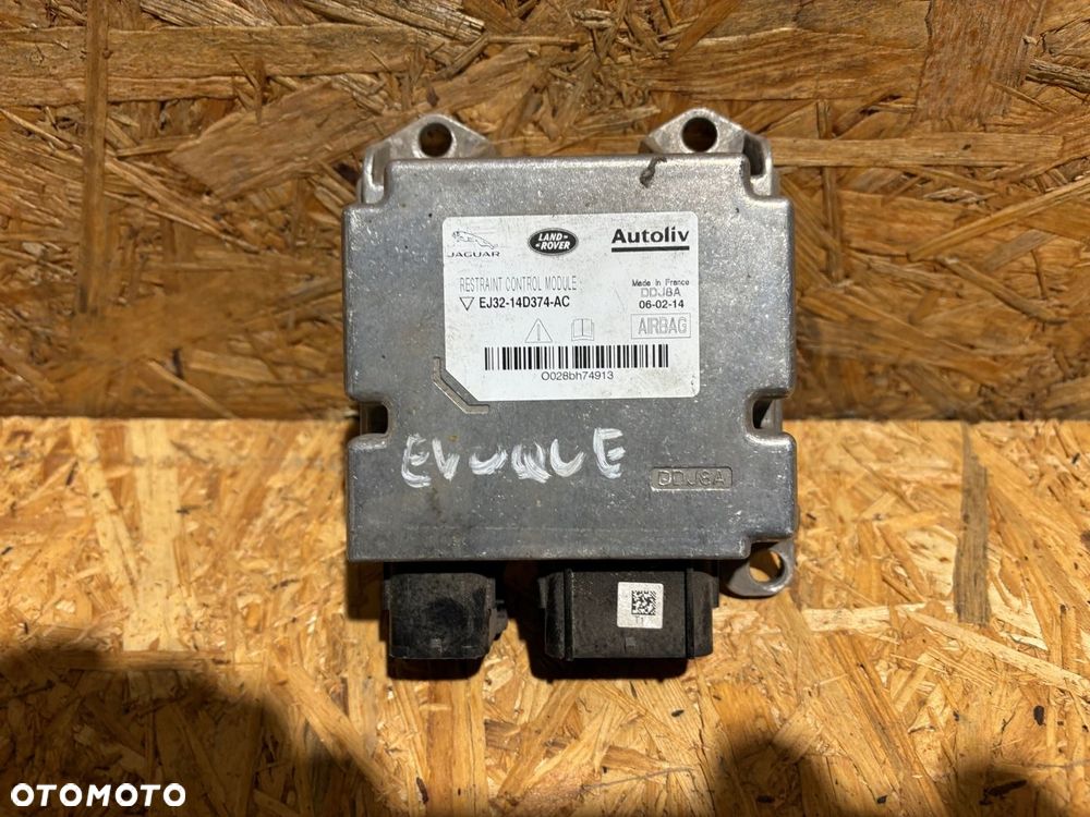 RANGE ROVER EVOQUE MODUŁ SENSOR AIRBAG EJ32-14D374-AC - 1
