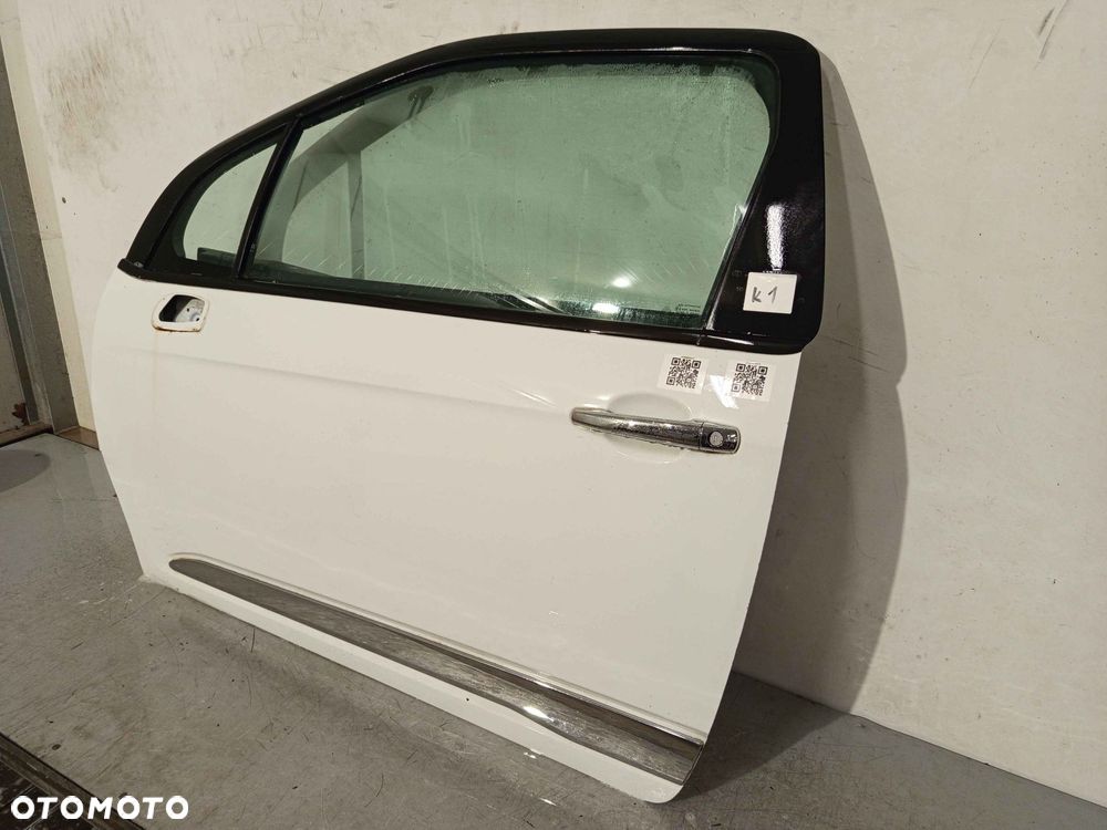 + DRZWI PRZÓD PRZEDNIE LEWE CITROEN DS3 EWP EWPA BIAŁE 3D 3 DRZWI HB - 2