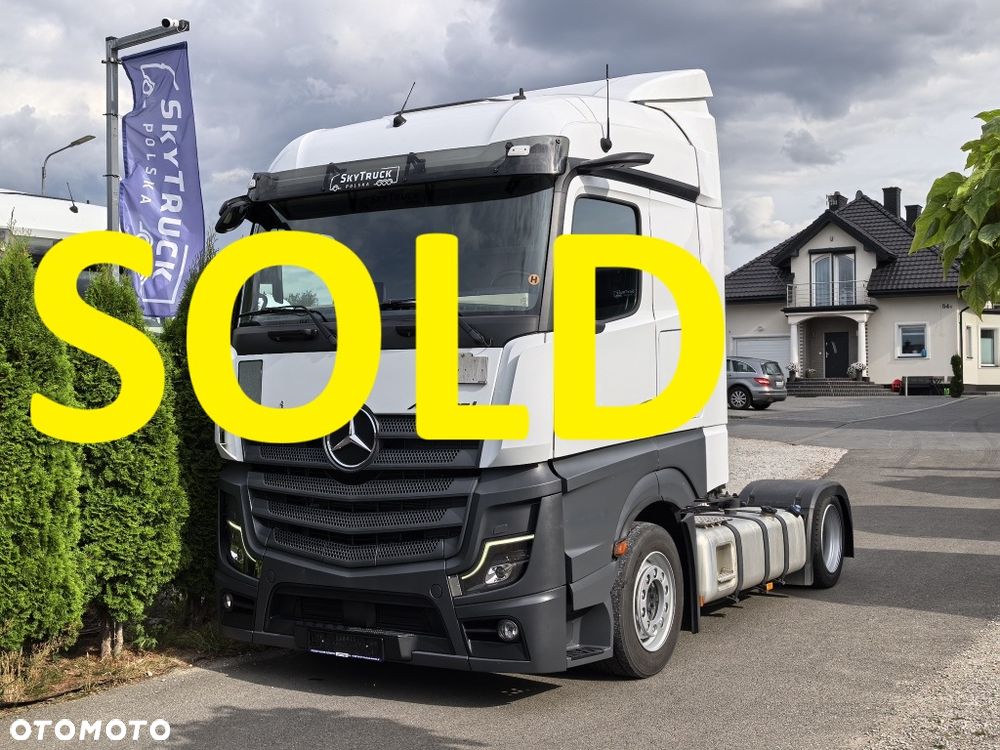 Mercedes-Benz Actros 1848 LSnRL * Mały przebieg * Olejowy Retarder * StreamSpace * 2 zbiorniki * LED *