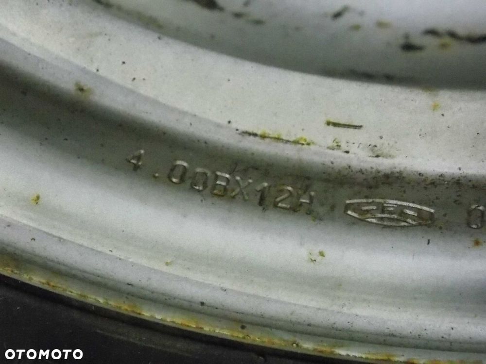 PIAGGIO PORTER DAIHATSU HIJET 96-16 KOLO FELGA STALOWA 4X110 4X12H 155R12C - 7