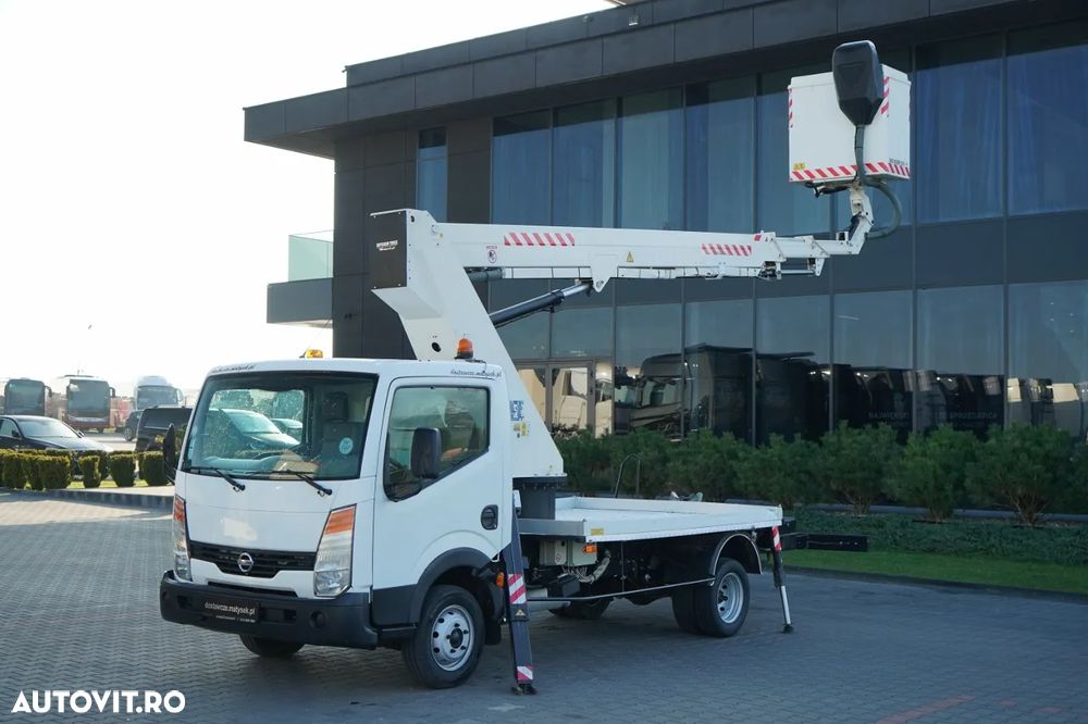 Nissan CABSTAR / ELEVATOR DE 20 DE METRI / GSR E200TE4 / DUBLU / CAPACITATE DE RIDICARE - 200 kg / 4 STABILIZATOARE / - 2