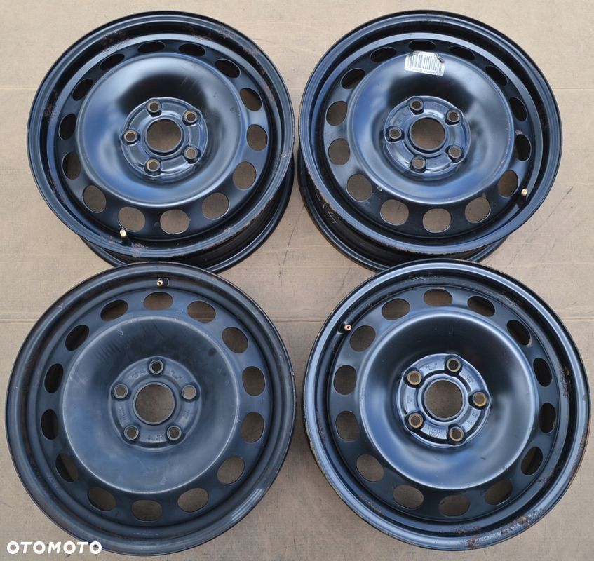 FELGI STALOWE VW SKODA AUDI SEAT 5x112 6J16 ET 50 x4szt F-614 - 1