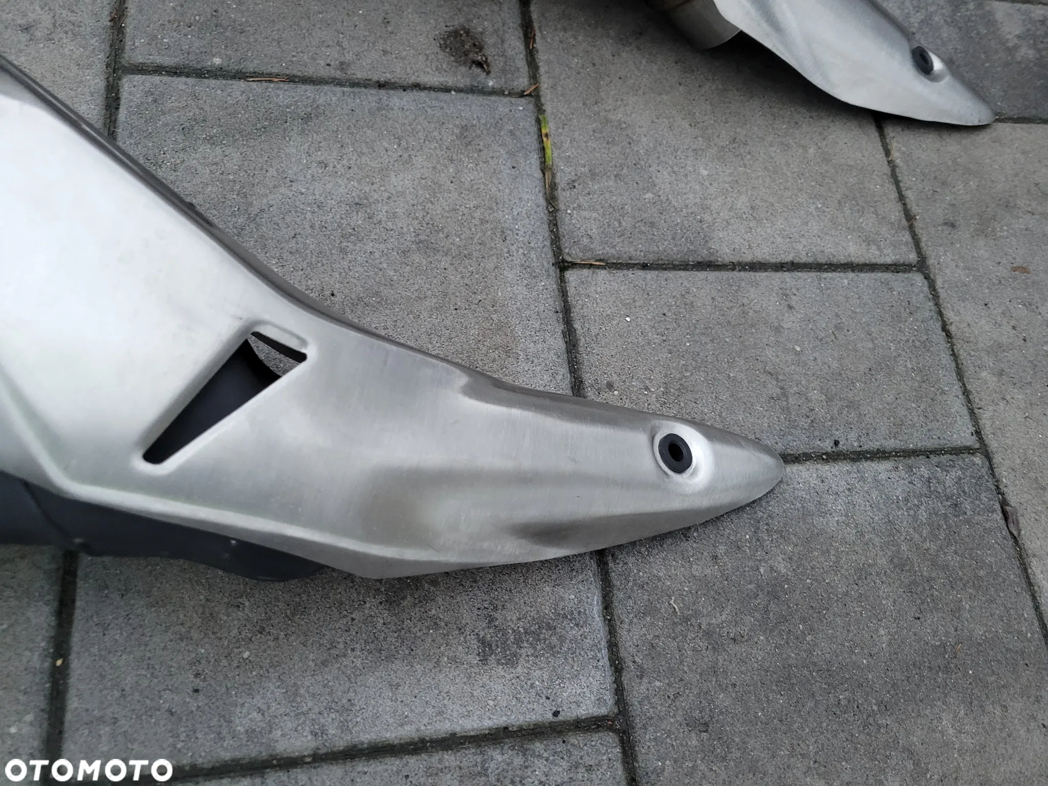 Wydech, tłumik, osłona wydechu, tłumika Kawasaki Z900 Z 900 - 13