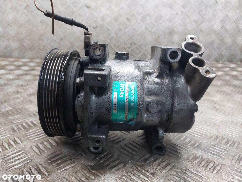 SPRĘŻARKA KOMPRESOR KLIMATYZACJI RENAULT CLIO II 1.9 D 7700111235 - 1