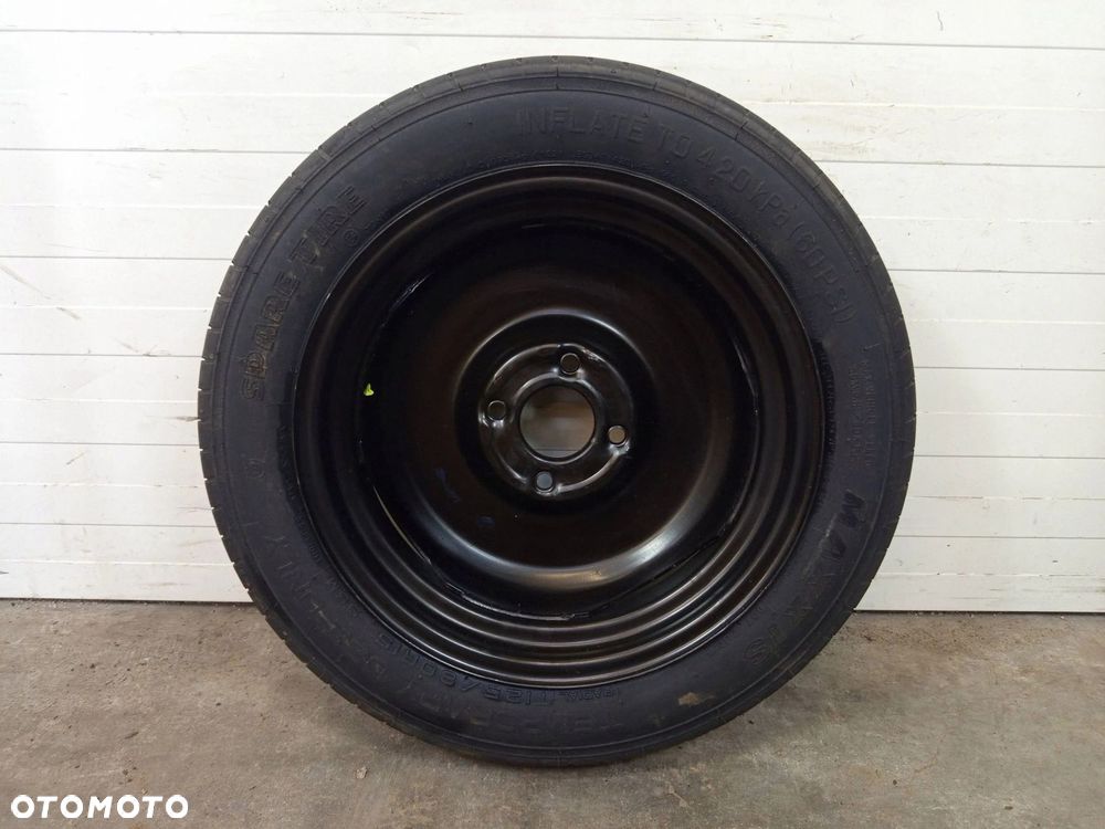 KOŁO DOJAZDOWE ZAPASOWE PEUGEOT 208 3.5JX15 ET15 4X108 125/80R15 60AR1 - 3