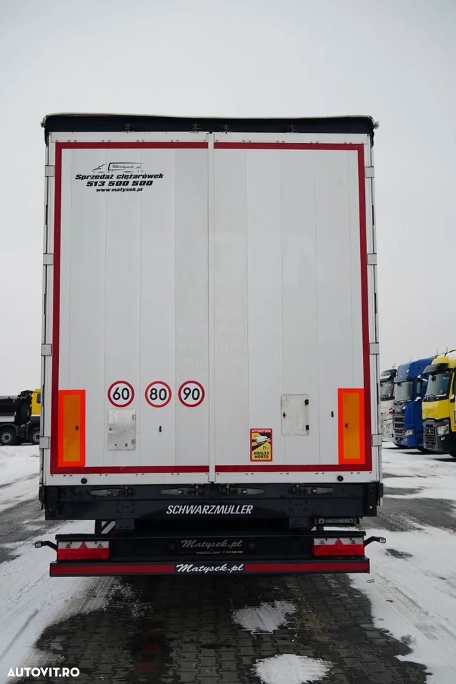 Schwarzmuller CORTINĂ / STANDARD / COȘ PENTRU PALEȚI / AXE SAF / - 12