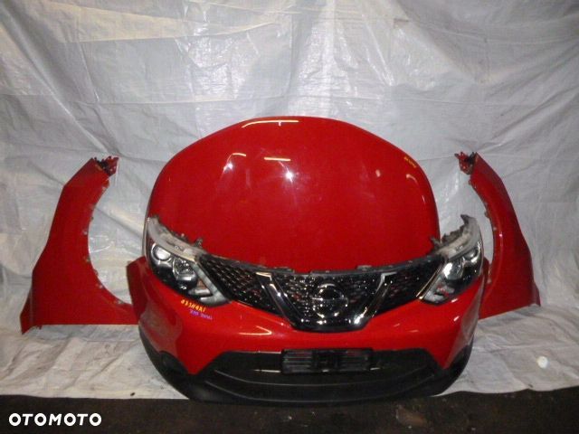 QASHQAI II 2014- PRZOD MASKA ZDERZAK LAMPY BLOTNIK LAMPY