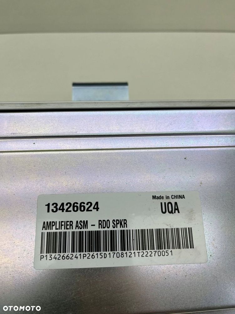 OPEL ADAM MODUŁ RADIA WZMACNIACZ 13426624 - 2