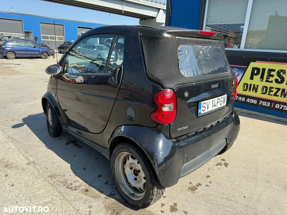 Bara / Capota / Faruri / Aripi / Usi / HardTop/ Haion Smart Fortwo Cabriolet 0.7i 2000-2007 - 6