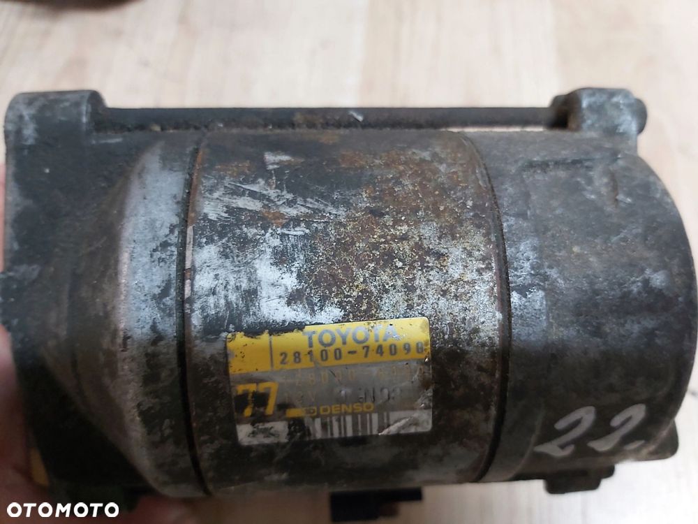 TOYOTA CELICA V 2,0 rozrusznik 3s-fe Camry 3s-fe 28100-74090 - 5