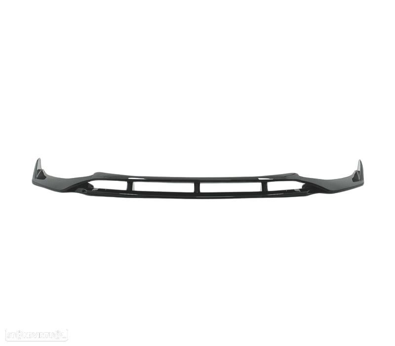 SPOILER LIP BMW X4 G02 18-21 LOOK M PRETO BRILHANTE - 2