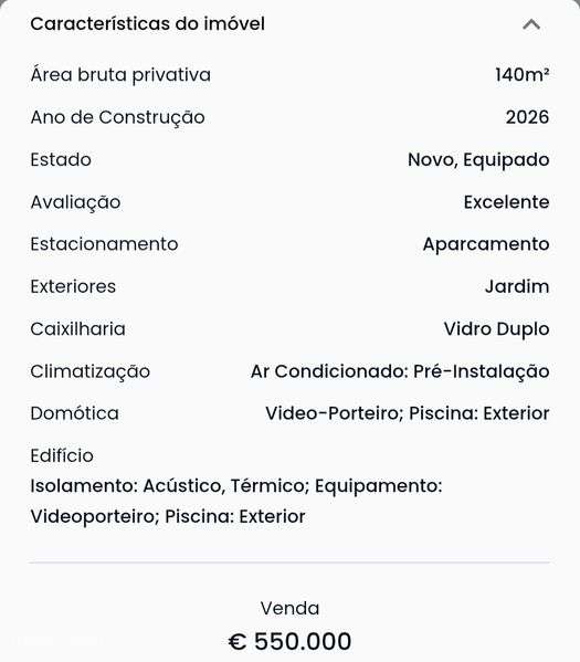 Moradia Nova T3 c/ Piscina, Santo Estêvão  / Benavente - Grande imagem: 2/11
