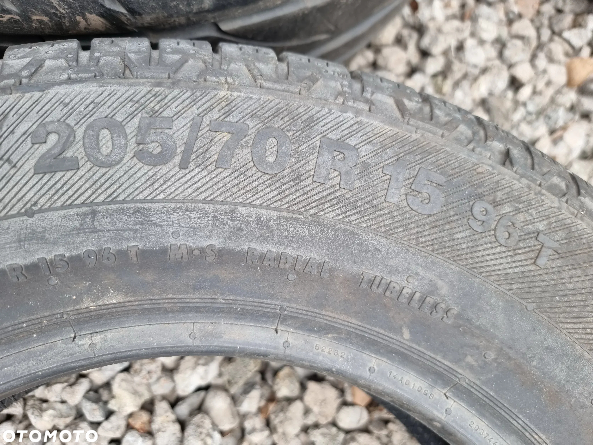 BARUM 205/70R15 96T BRAVURIS 4x4 (1szt.) (1x8,5) (DOT: 1x0615) L451 - 4