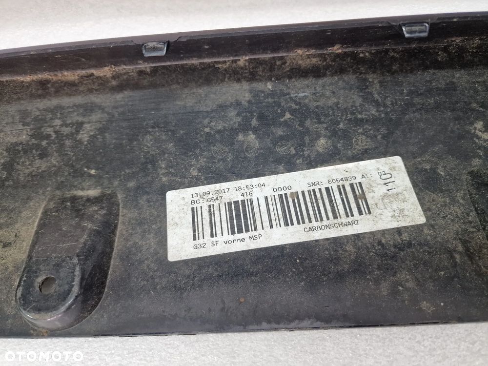 BMW 6 GT M-PAKIET ZDERZAK PRZEDNI PRZÓD , NA 6xPDC , 6X PDC , NR 51118069703 / 8069703 , NR AUKCJI NZ1394 - 17