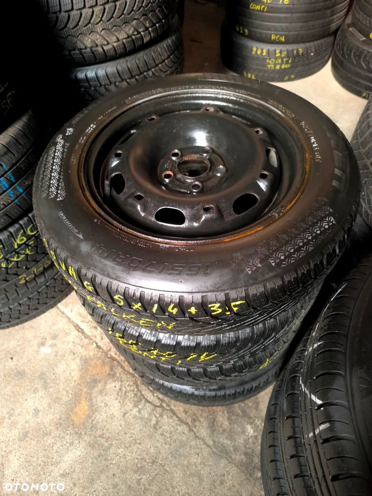 5x100 Felgi Stalowe Stal 14 Koła Zimowe Zima SKODA FABIA PRAKTIK ROOMSTER RAPID SEAT IBIZA CORDOBA TOLEDO IV 4 VW FOX POLO Legnica ALU-RAD 165/70 5,5mm - 2