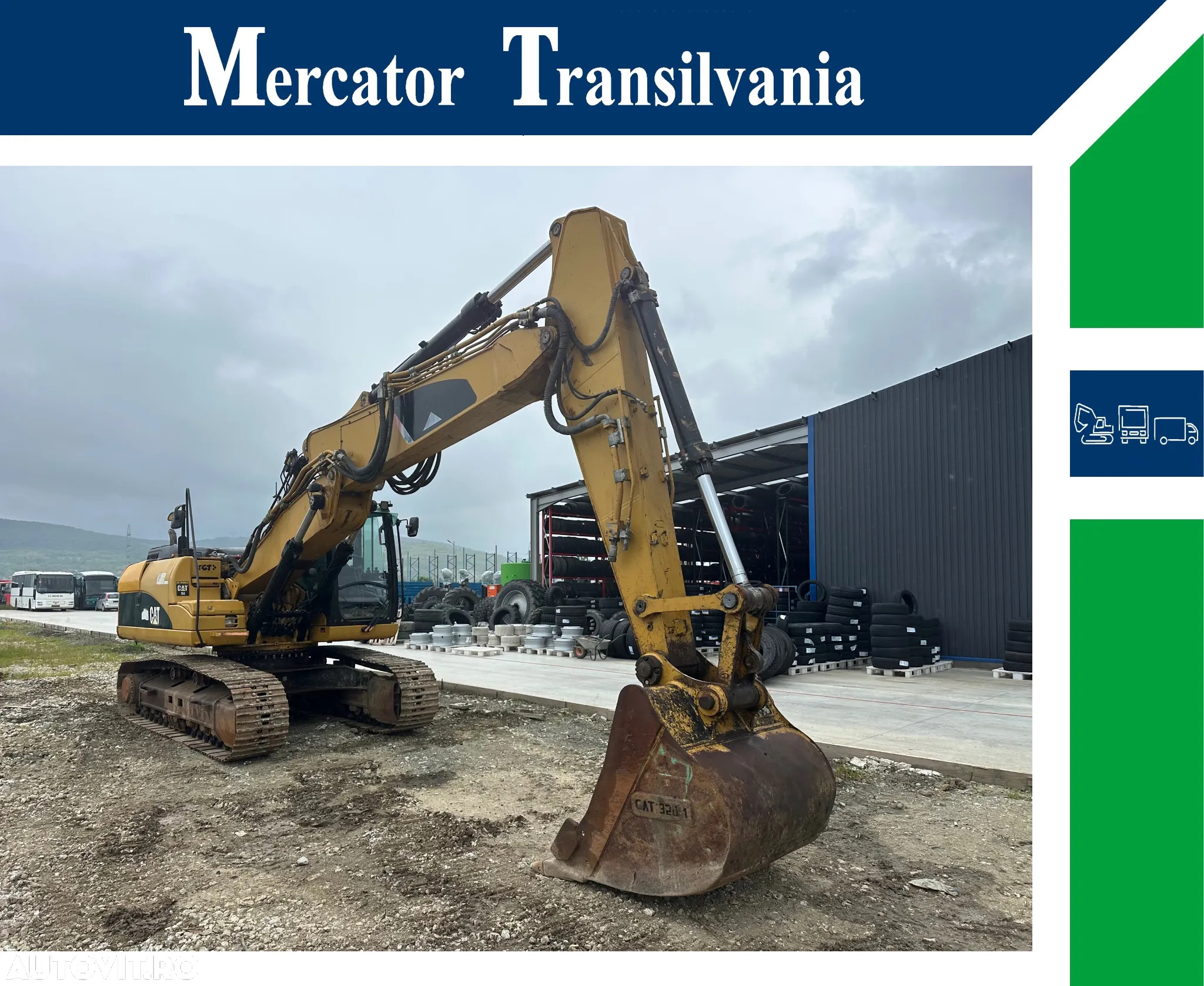 Caterpillar 323D SA VA / Cale de rulare NOUA - 2