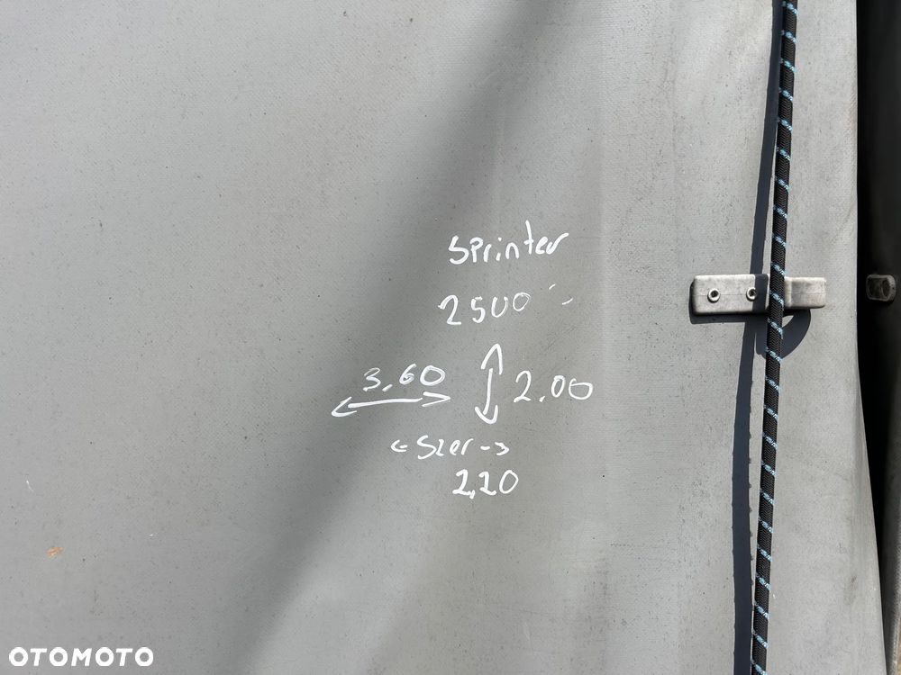 paka skrzynia ładunkowa z plandeką MERCEDES SPRINTER - 2