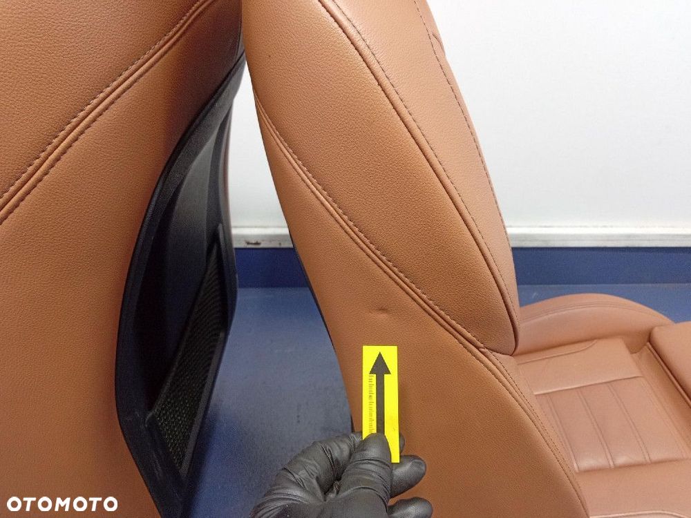 BMW  3 G20 18- FOTELE KANAPA BOCZKI KOMPLET VERNASCA COGNAC - 11
